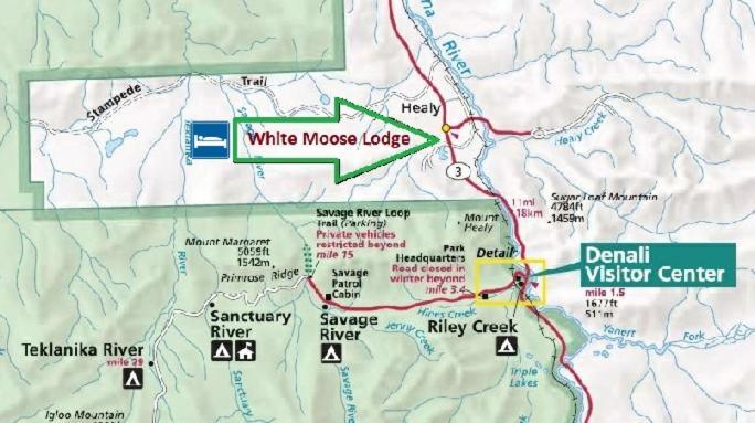 הילי White Moose Lodge מראה חיצוני תמונה